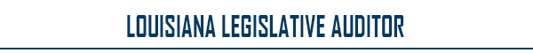 Louisiana Legislative Auditor Logo